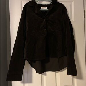 Banana Republic Dark Brown Women's Shirt